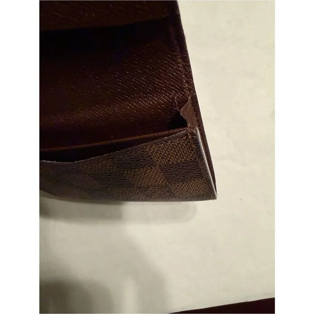 Authentic Louis Vuitton Damier Ebene Buisness Card Holder